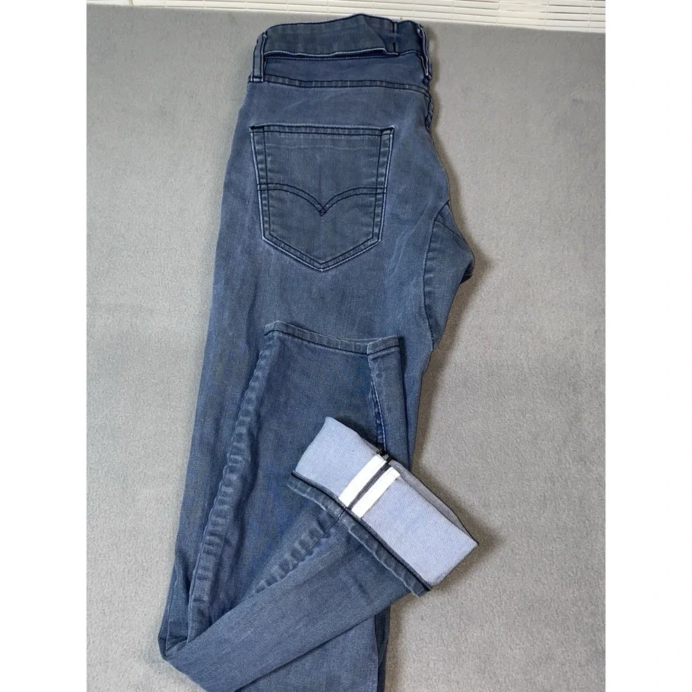 Levi's 511 Commuter Jeans Cycling Bicycle Reinforced Crotch U Lock Loop Reflect